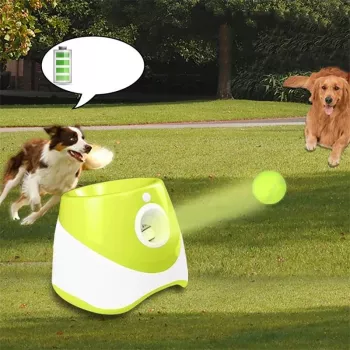Rechargeable Automatic Dog Ball Launcher: 3 Distances