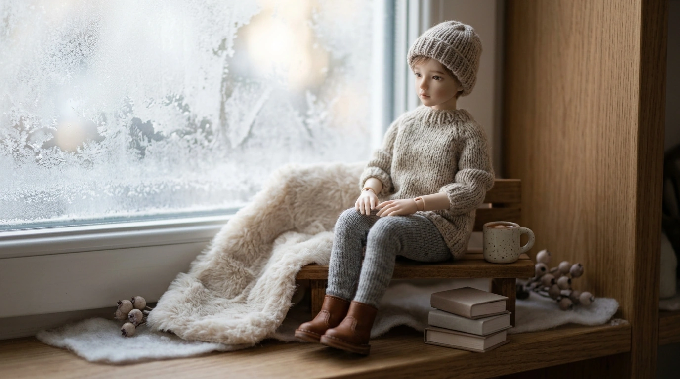 Sapphire 1/6 Winter BJD: Resin Articulation & Poses