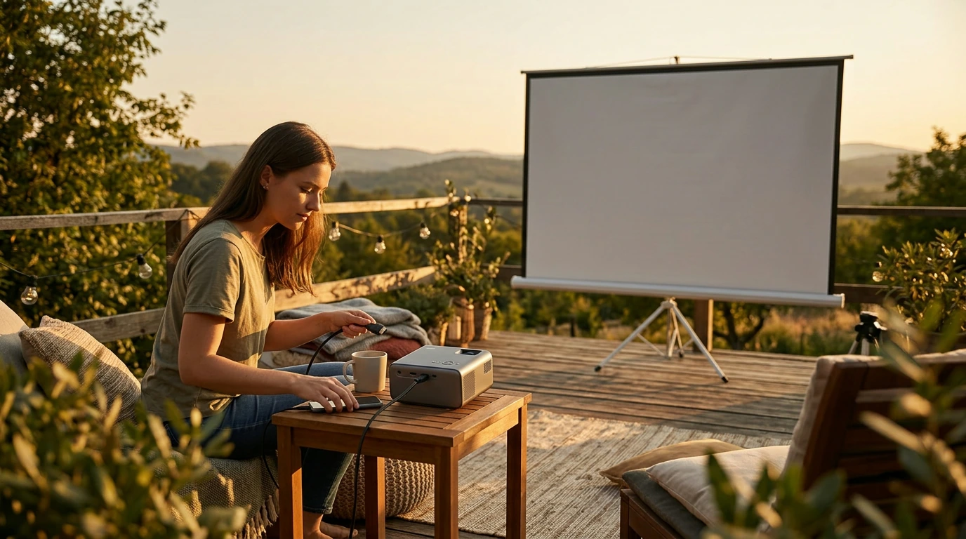 Watch Netflix on a Portable Projector: Best Setup Tips