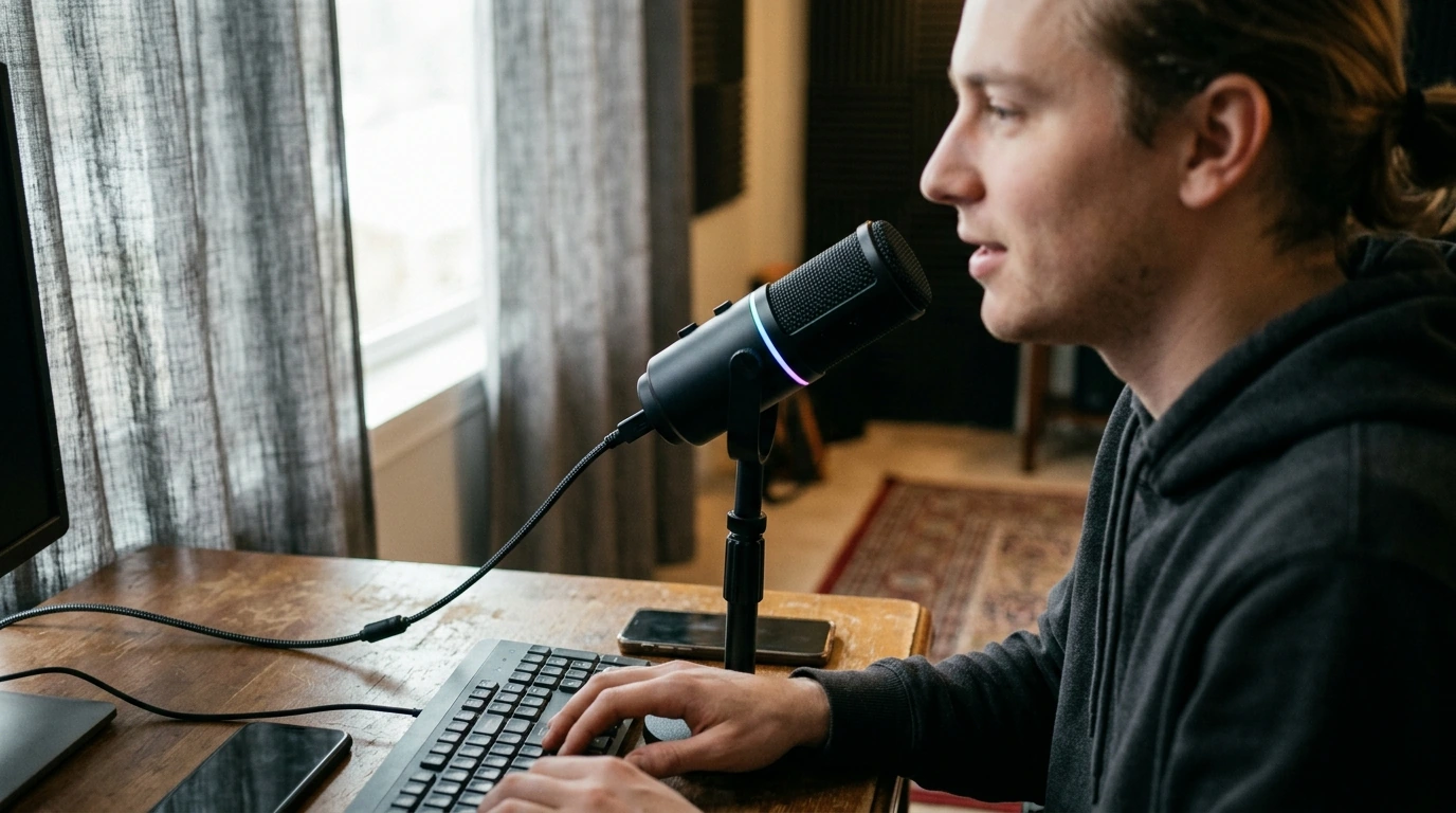 RGB USB Condenser Mic Setup Tips for Streaming & Gaming