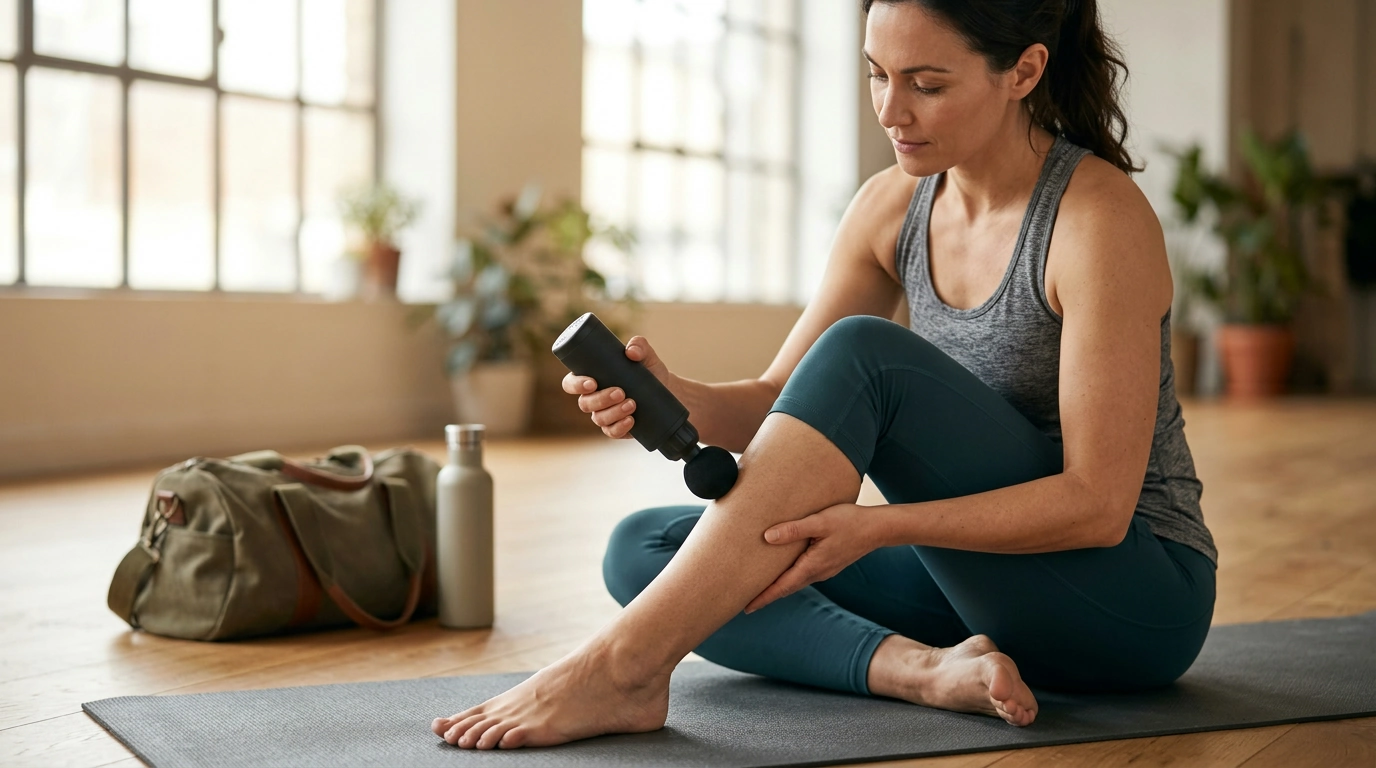 Quiet Pocket Massage Gun: 4-Speed Deep Tissue Guide