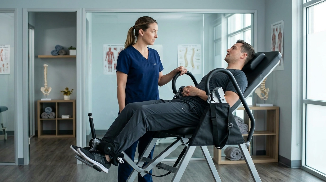 Chiropractors on Inversion Tables: Benefits and Risks