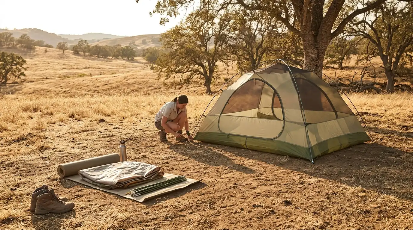 Stay Cooler Outdoors: Choosing a Tent for Hot Weather